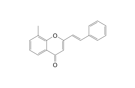 8-Methyl-2-[(E)-2-phenylethenyl]-1-benzopyran-4-one