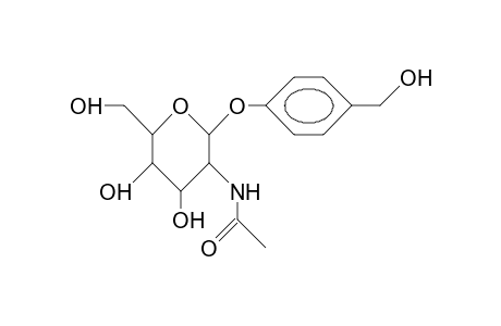 P-Hydroxymethyl-phenyl 2-acetamido-2-deoxy-B-D-glucopyranoside