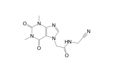 N-(cyanomethyl)-2-(1,3-dimethyl-2,6-dioxo-1,2,3,6-tetrahydro-7H-purin-7-yl)acetamide
