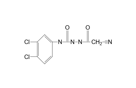 1-(CYANOACETYL)-4-(3,4-DICHLOROPHENYL)SEMICARBAZIDE