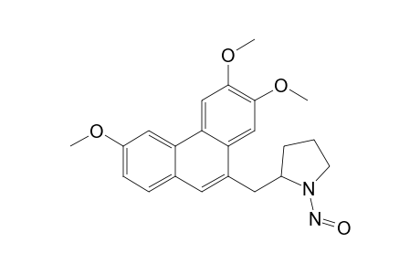 1-Nitroso-2-[(2,3,6-trimethoxy-10-phenanthryl)methyl]pyrrolidine