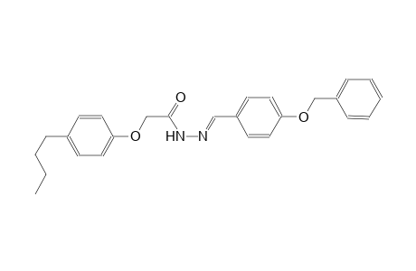 N'-{(E)-[4-(benzyloxy)phenyl]methylidene}-2-(4-butylphenoxy)acetohydrazide