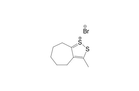 4H-Cyclohepta-1,2-dithiol-1-ium, 5,6,7,8-tetrahydro-3-methyl-, bromide