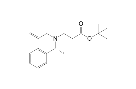 (R)tert-Butyl 3-[N-allyl-N-(1-phenylethyl)amino]propanoate