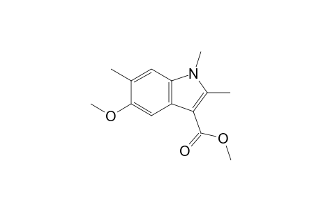 Methyl 5-methoxy-1,2,6-trimethylindole-3-carboxylate