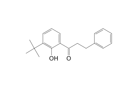 1-(2-Hydroxy-3-tert-butylphenyl)-3-phenylpropan-1-one