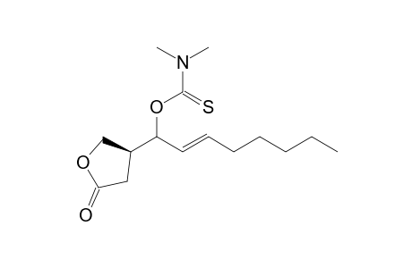 Carbamothioic acid, dimethyl-, S-[1-(tetrahydro-5-oxo-3-furanyl)-2-octenyl]ester