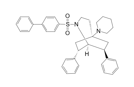 (7RS,8RS)-(+/-)-2-(BIPHENYL-4-SULFONYL)-7,8-DIPHENYL-5-PIPERIDINO-2-AZABICYCLO-[3.2.2]-NONANE