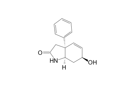 (3aS,6S,7aR)-6-hydroxy-3a-phenyl-3,6,7,7a-tetrahydro-1H-indol-2-one