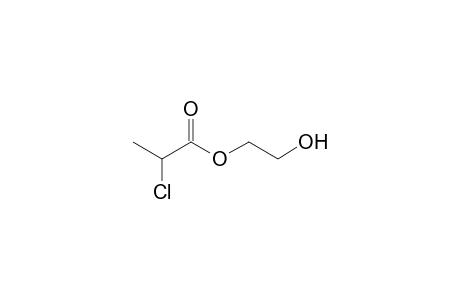 Propanoic acid, 2-chloro-, 2-hydroxyethyl ester