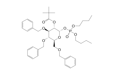 DIBUTYL-2-O-PIVALOYL-3,4,6-TRI-O-BENZYL-ALPHA-D-GLUCOPYRANOSIDE-PHOSPHATE
