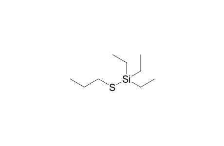 Triethyl(propylthio)silane