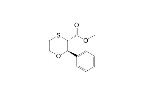 (2R,3S)-2-Phenyl-[1,4]oxathiane-3-carboxylic acid methyl ester