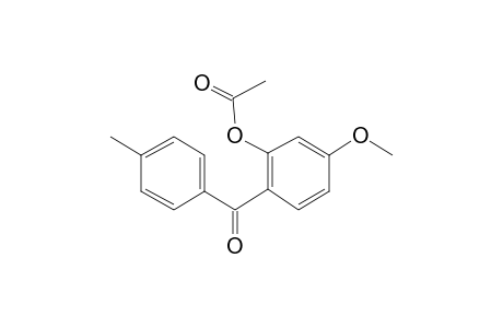 2-Hydroxy-4-methoxy-4'-methylbenzophenone, acetate