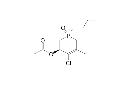 CIS-5-METHYL-3-ACETOXY-1-BUTYL-4-CHLORO-1,2,3,6-TETRAHYDROPHOSPHININE-1-OXIDE