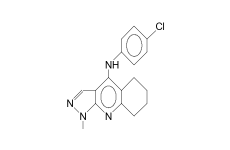 1-Methyl-4-(4-chloro-phenyl)-5,6,7,8-tetrahydro-1H-pyrazolo(3,4-B)quinoline