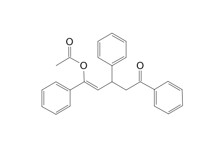 (Z)-5-acetoxy-1,3,5-triphenyl-4-penten-1-one
