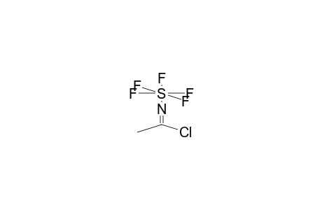 1-CHLOROETHYLIDENAMINOSULPHUR PENTAFLUORIDE