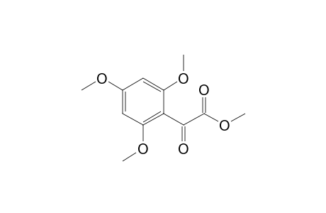 2-keto-2-(2,4,6-trimethoxyphenyl)acetic acid methyl ester