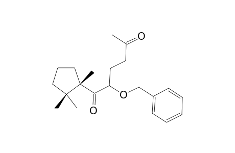 2-BENZYLOXY-1-[(1S)-1,2,2-TRIMETHYLCYCLOPENTYL]-HEXANE-1,5-DIONE