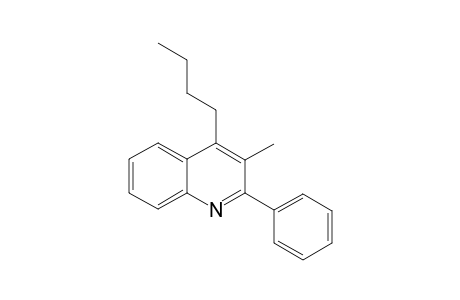4-Butyl-3-methyl-2-phenylquinoline