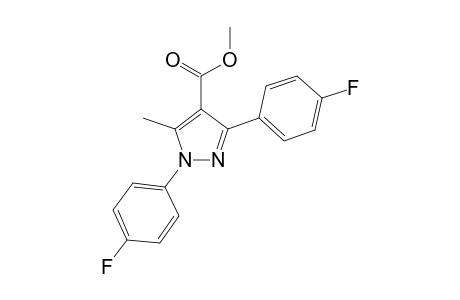 Methyl 1,3-bis(4-fluorophenyl)-5-methyl-1H-pyrazole-4-carboxylate