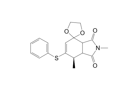 endo-7-Ethylenedioxy-2,4-dimethyl-5-phenylthiohexahydroisoindole-1,3-dione