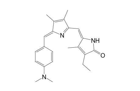 2H-Pyrrol-2-one, 5-[[2-[[4-(dimethylamino)phenyl]methylene]-3,4-dimethyl-2H-pyrrol-5-yl]methylene]-3-ethyl-1,5-dihydro-4-methyl-, (Z,Z)-