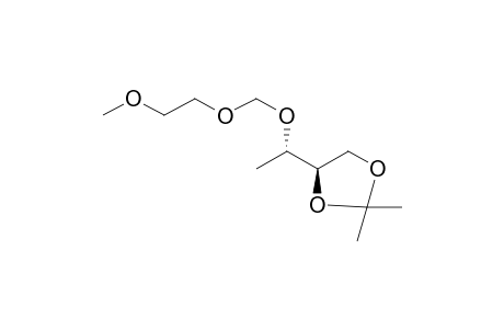 1,2-(R)-Isopropylidene-3-(S)-[(2'-methoxyethoxy)methoxy]-butane