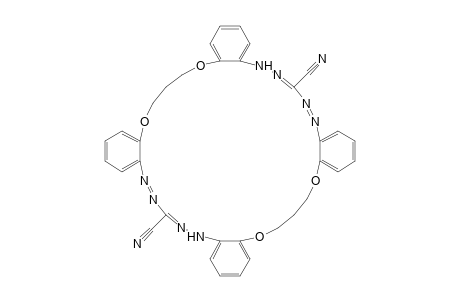 5H,23H,17H,36H-15,16,33,34-tetrahydrotetrabenzo[b,i,p,w][1,11,15,25,4,5,7,8,18,19,21,22]tetraoxaoctaazacyclooctacosine-7,25-dicarbonitrile