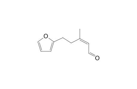 (Z)-5-Furan-2-yl-3-methylpent-2-enal