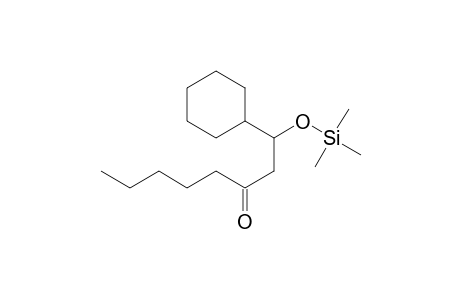 3-Octanone, 1-cyclohexyl-1-[(trimethylsilyl)oxy]-