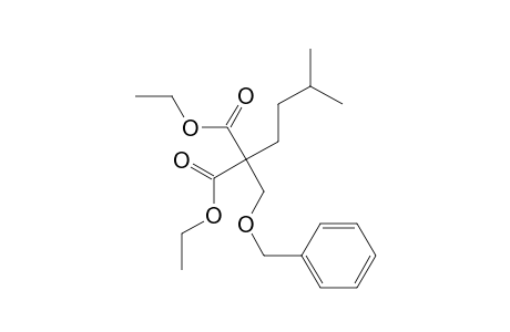 Diethyl 2-benzyloxymethyl-2-isopentylmalonate