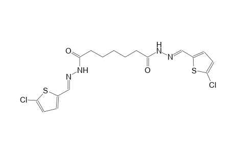 N'~1~,N'~7~-bis[(E)-(5-chloro-2-thienyl)methylidene]heptanedihydrazide
