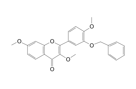 2-(3-Benzyloxy-4-methoxyphenyl)-3,7-dimethoxy-4H-chromen-4-one