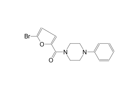 piperazine, 1-[(5-bromo-2-furanyl)carbonyl]-4-phenyl-