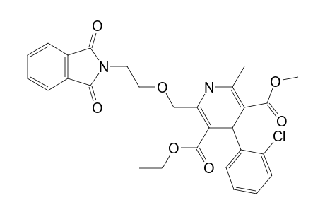 IMPURITY-I;3-ETHYL-5-METHYL-4-(2-CHLOROPHENYL)-2-[2-(1,3-DIOXO-2,3-DIHYDRO-1H-2-ISOINDOLYL)-ETHOXYMETHYL]-6-METHYL-1,4-DIHYDRO-3,5-PYRIDINEDICAROBOXYLATE