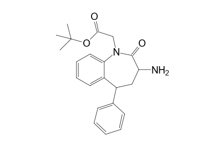 tert-Butyl 2-(3-Amino-2-oxo-5-phenyl-2,3,4,5-tetrahydro-1H-1-benzazepin-1-yl)ethanoate
