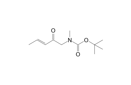 1,1-Dimethylethyl methyl[(E)-2-oxo-3-pentenyl]carbamate