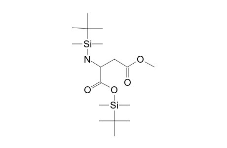 L-Aspartic acid, N-(tert-butyldimethylsilyl)-, 4-methyl ester, 1-tert-butyldimethylsilyl ester (isomer 1)