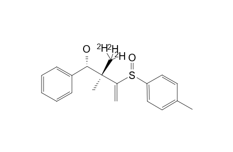 (1S,2R)-2-METHYL-1-PHENYL-3-(4-METHYLPHENYLSULFINYL)-2-TRIDEUTERIOMETHYL-3-BUTEN-1-OL