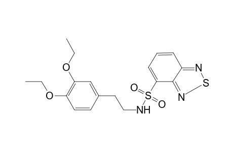 Benzo[1,2,5]thiadiazole-4-sulfonic acid [2-(3,4-diethoxy-phenyl)-ethyl]-amide