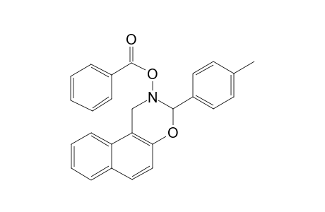 2-Benzoyloxy-3-(4-methylphenyl)-2,3-dihydro-1H-naphth[1,2-e][1,3]oxazine