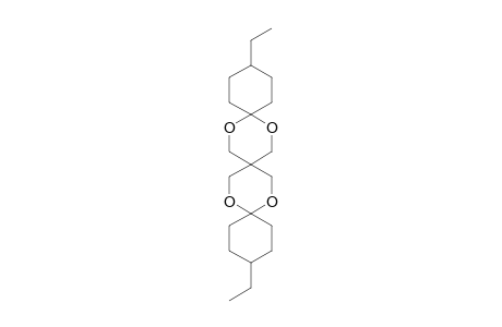 3,15-DIETHYL-7,11,18,21-TETRAOXA-TRISPIRO-[5.2.2.5.2.2]-HENICOSANE