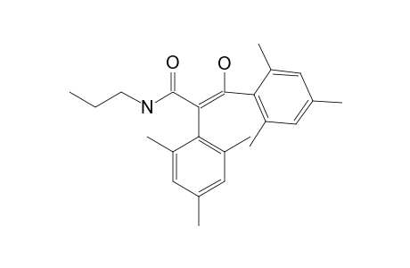 (Z)-3-hydroxy-N-propyl-2,3-bis(2,4,6-trimethylphenyl)propenamide