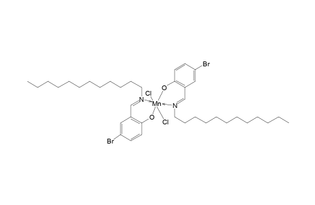 bis(5-bromo-N-dodecylsalicylideneaminato)dichloromanganese