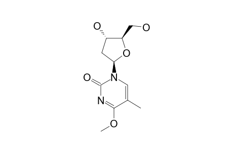 4-METHOXY-2'-DEOXYTHYMIDINE