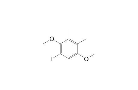 1-iodanyl-2,5-dimethoxy-3,4-dimethyl-benzene