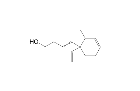 4-(2,4-Dimethyl-1-vinylcyclohex-3-enyl)but-3-en-1-ol