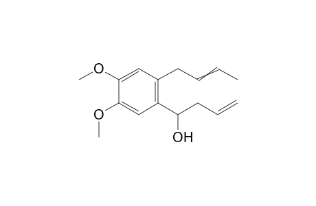 1-[2-(2-Butenyl)-4,5-dimethoxyphenyl]-3-buten-1-ol
